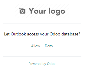 Consentire al Plugin Outlook di connettersi a un database